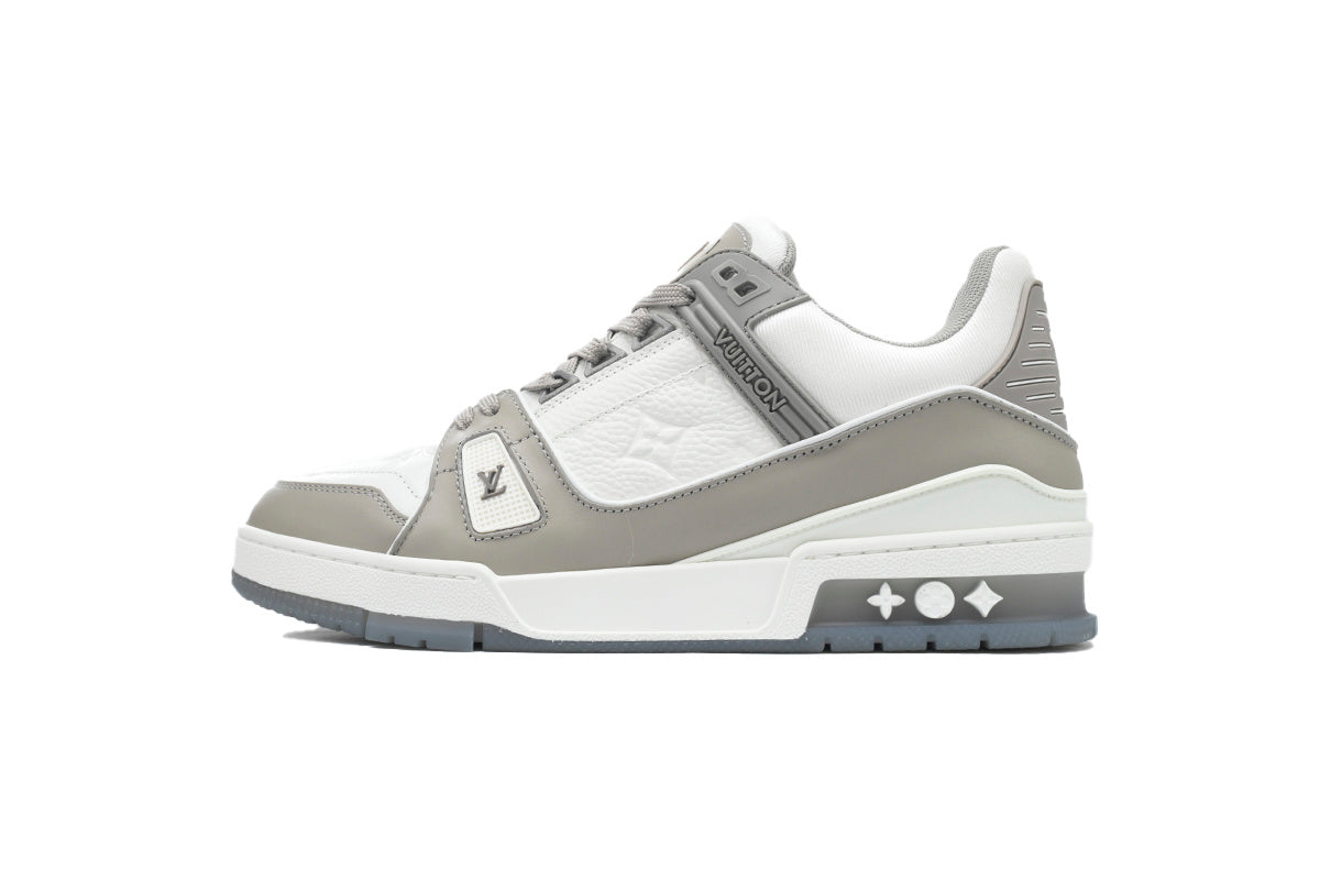 Louis Vuitton Trainer Grey White