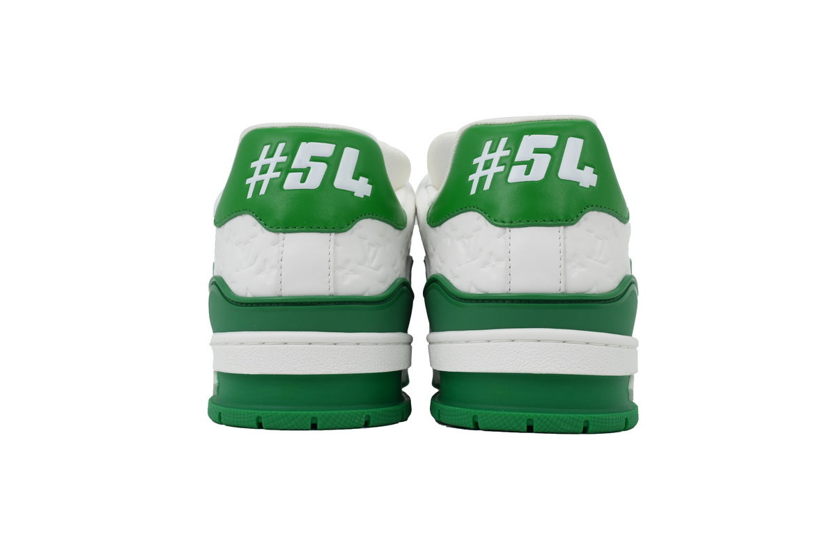 Louis Vuitton Trainer White Green