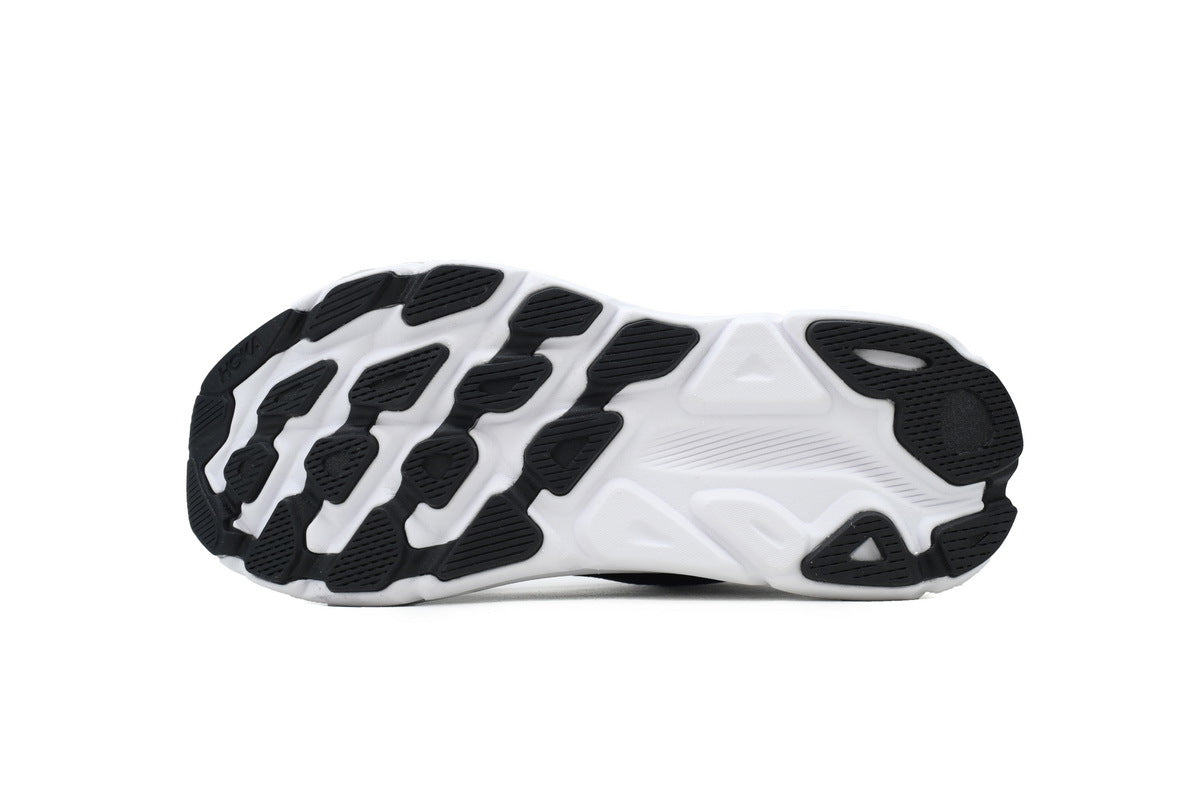 HOKA Clifton 9 2E Wide 'Black White'