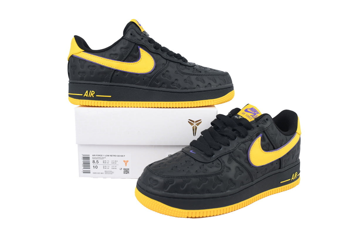 Kobe Bryant x Nike Air Force 1 Low 'Lakers Away - Numbered'