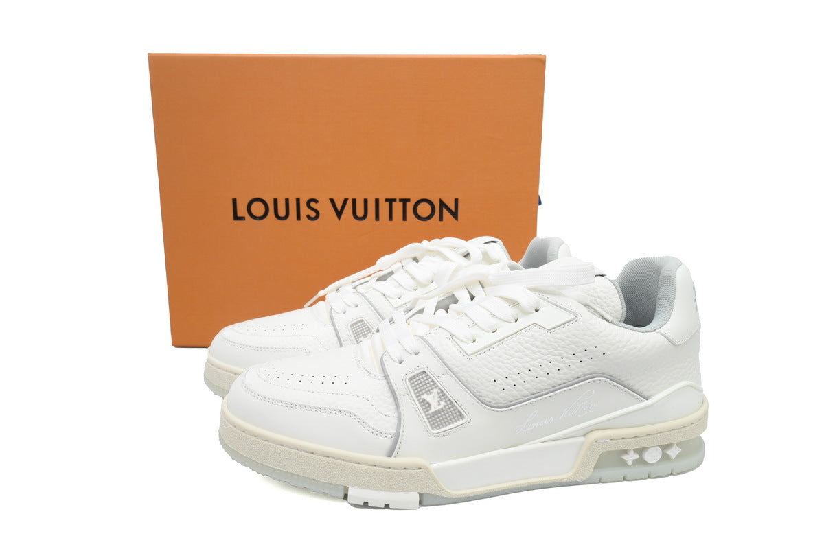 Louis Vuitton Trainer White cement