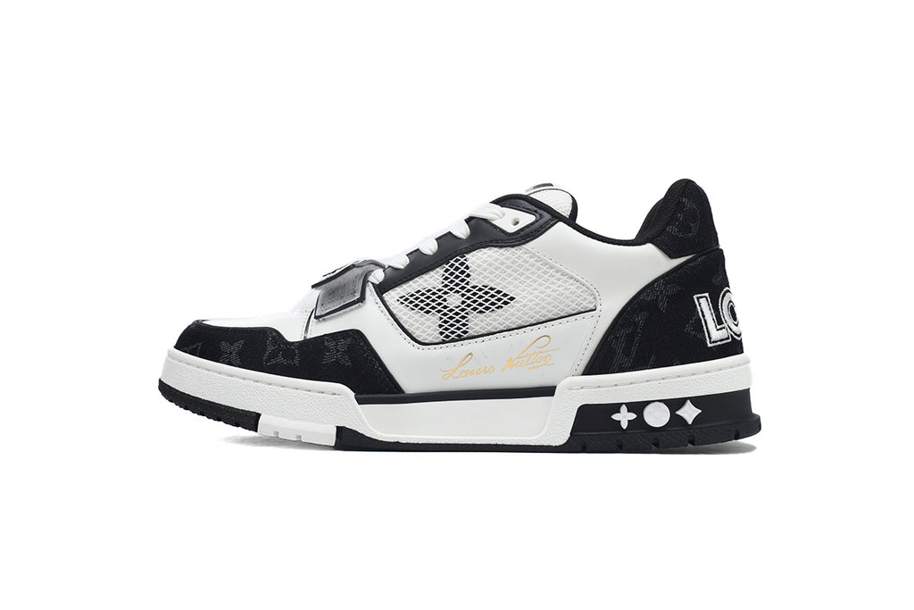 Louis Vuitton Trainer Black Velcro
