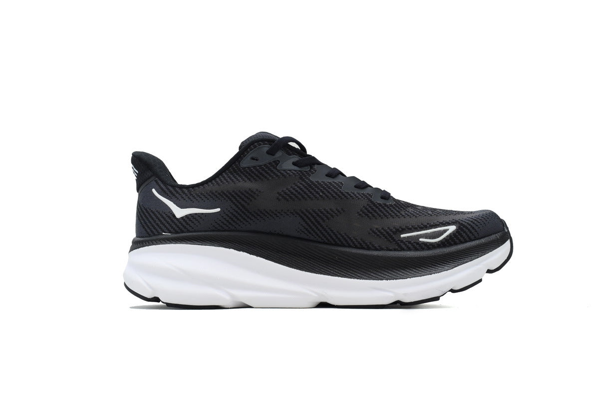 HOKA Clifton 9 2E Wide 'Black White'