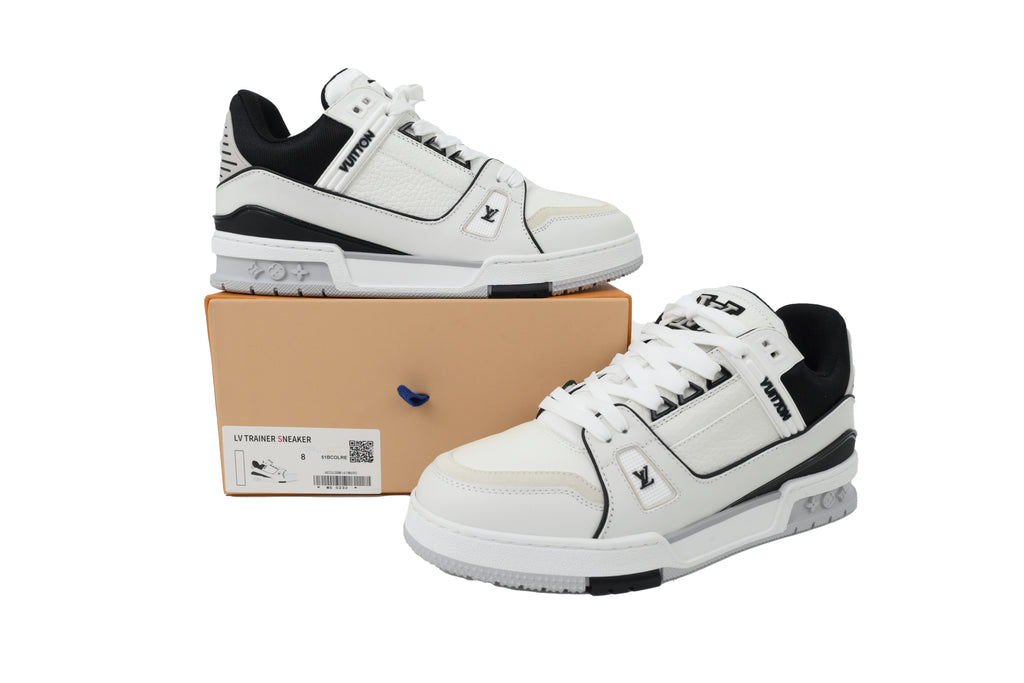 Louis Vuitton Trainer New 'Black White'