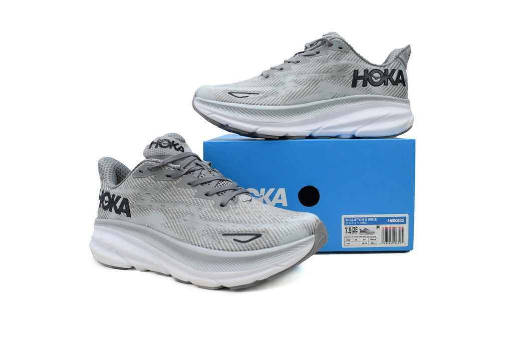 HOKA Clifton 9 2E Wide 'Harbor Mist'