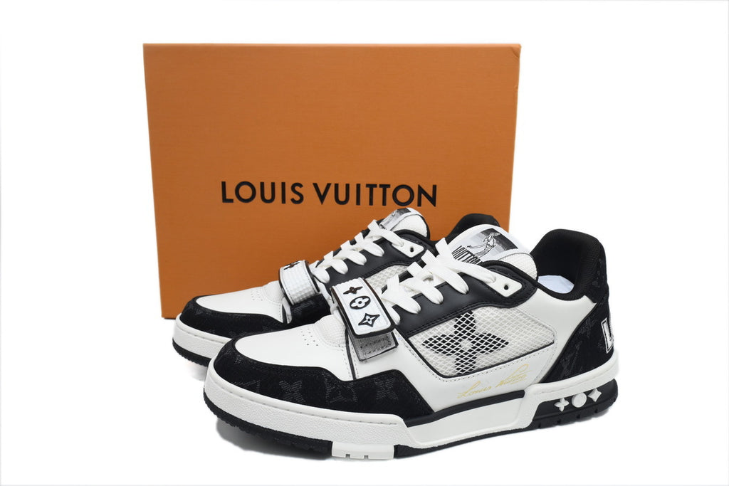 Louis Vuitton Trainer Black Velcro