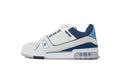 Louis Vuitton Trainer New White Blue