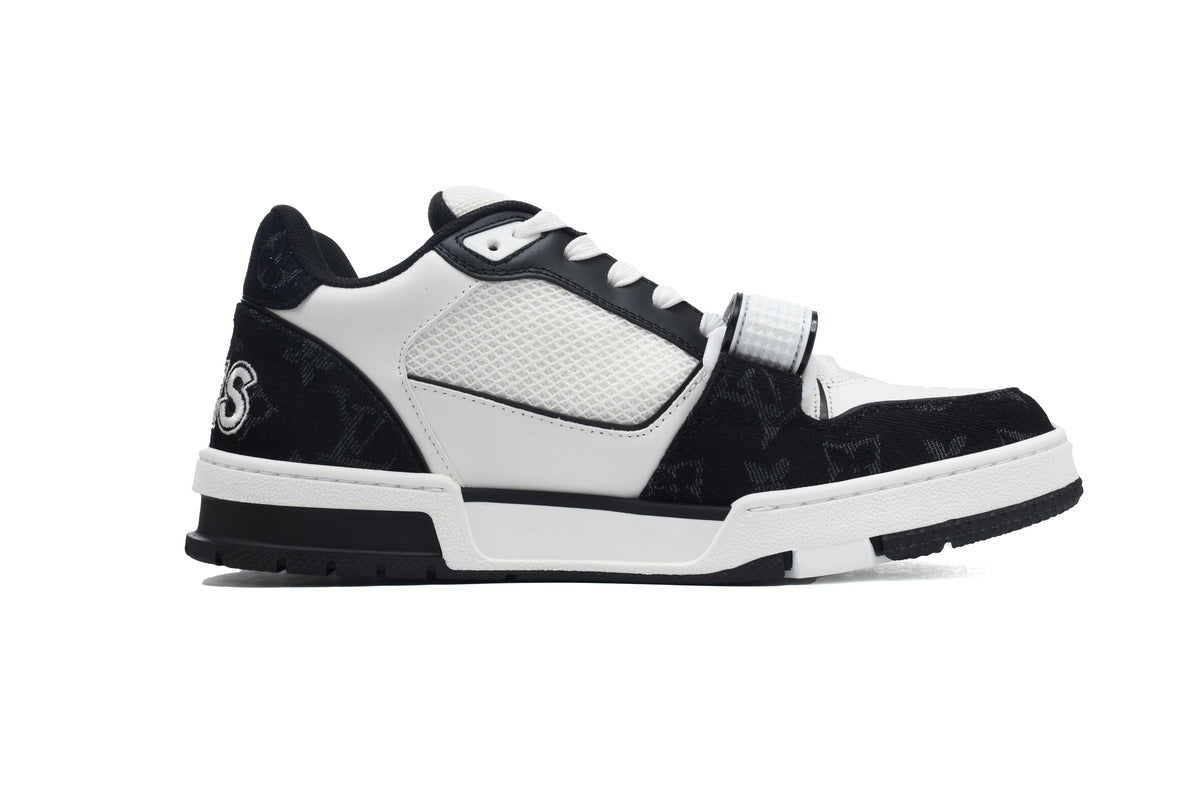 Louis Vuitton Trainer Black Velcro