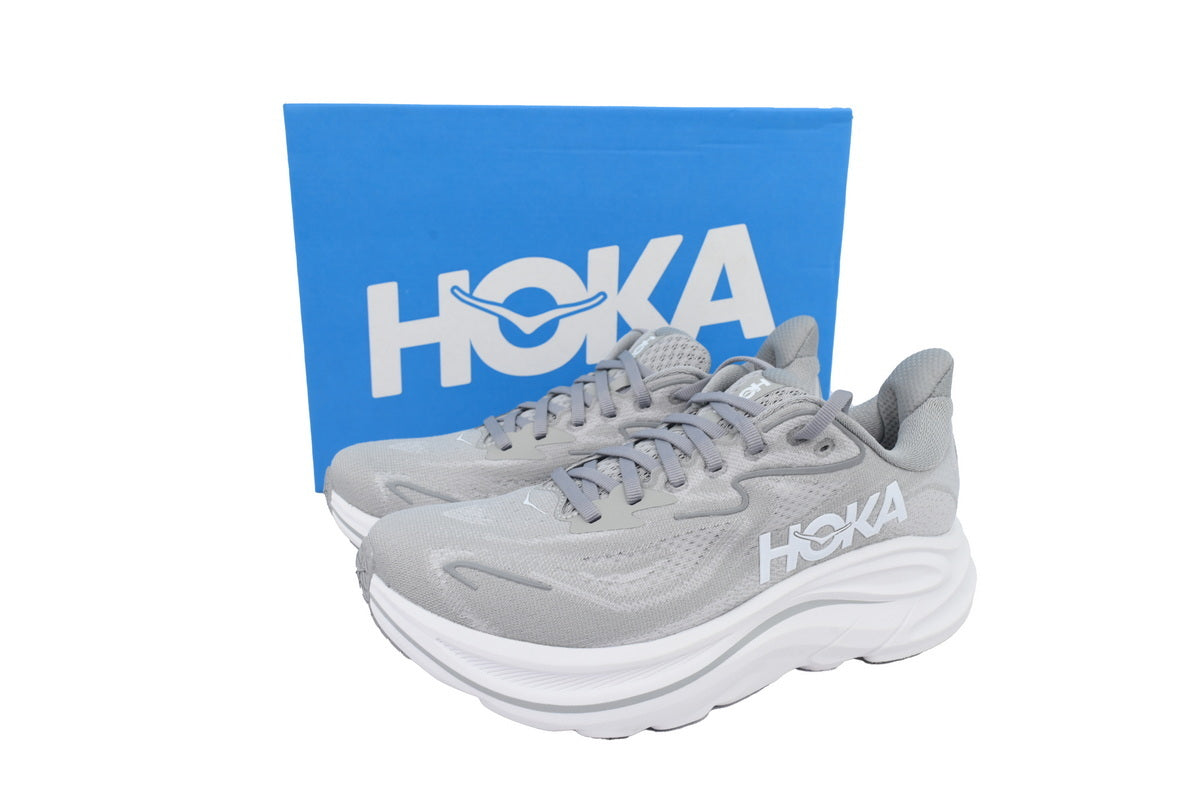 HOKA Clifton 10 Extra Wide 'Stellar Grey'