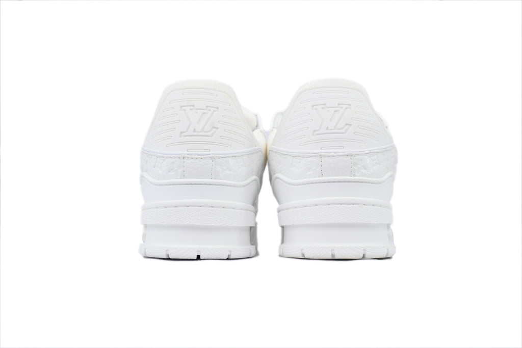 Louis Vuitton Trainer White Lychee Lacquer Skin