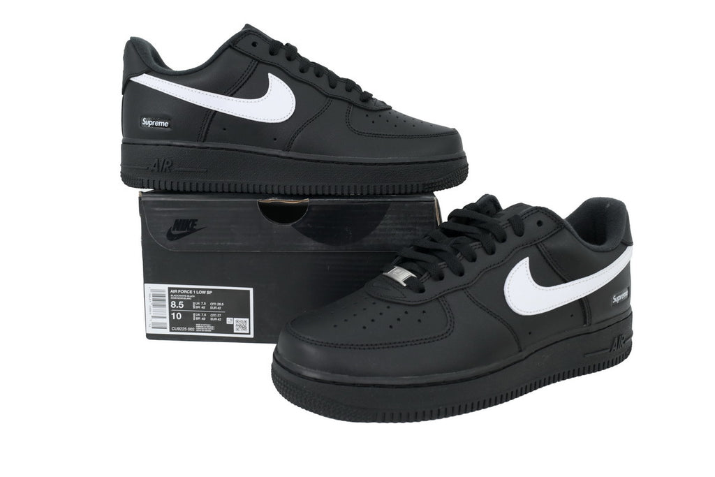 Nike Supreme x Air Force 1 Low 'Box Logo - Black White'