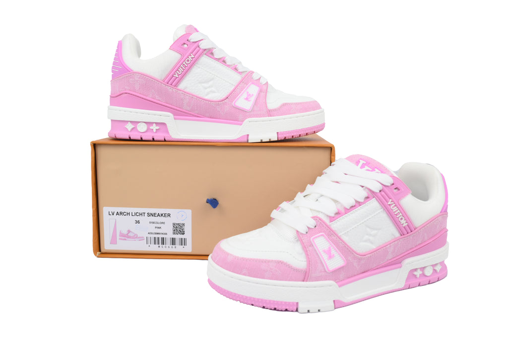 Louis Vuitton Trainer Pink Cowboy