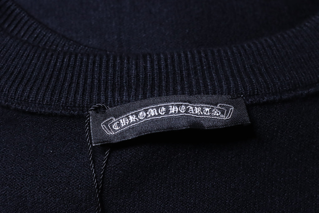 Chrome Hearts Long-sleeve Knit Sweater