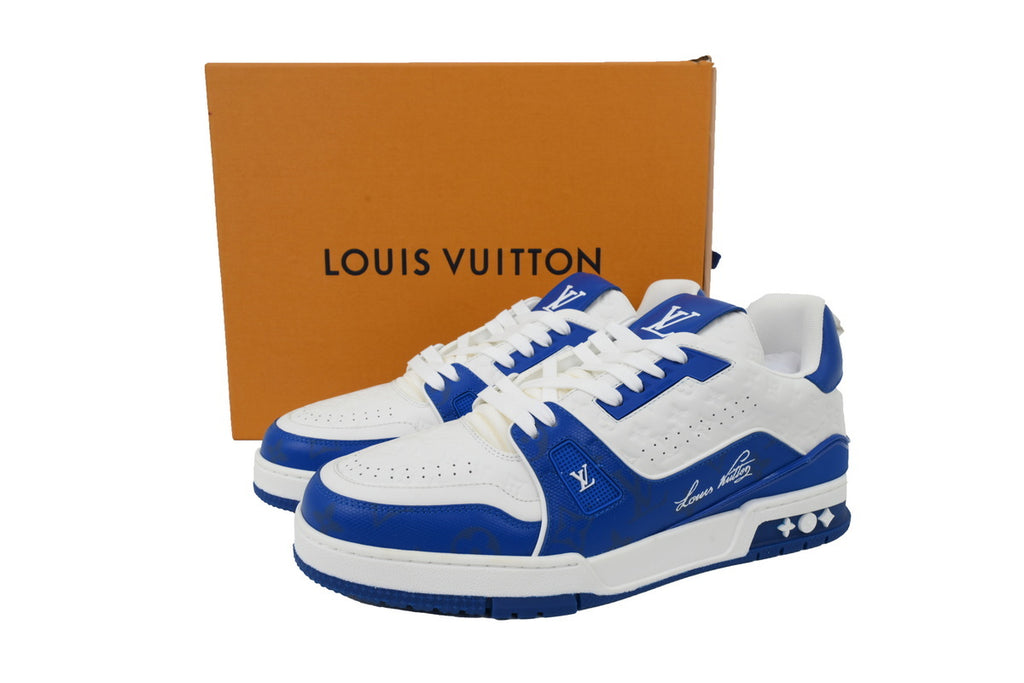 Louis Vuitton Trainer Black White