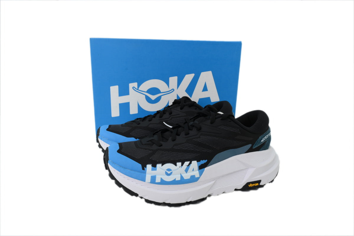 Hoka Mafate X "Black/Skyward Blue"