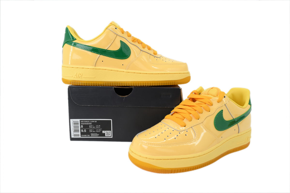 Nike Air Force 1 Low 'Patent Leather Topaz Gold'