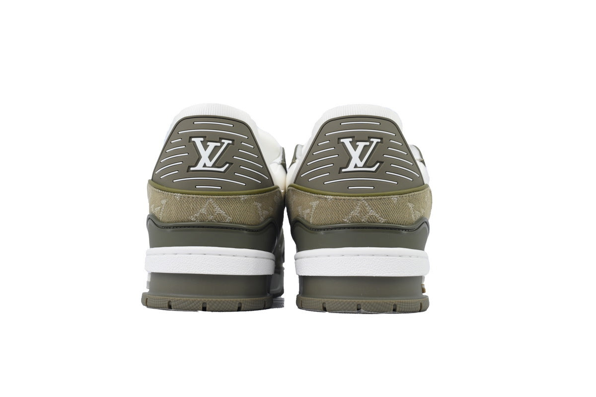 Louis Vuitton Trainer Military Green Cowboy