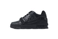 Louis Vuitton Trainer Black Lychee Patent Leather
