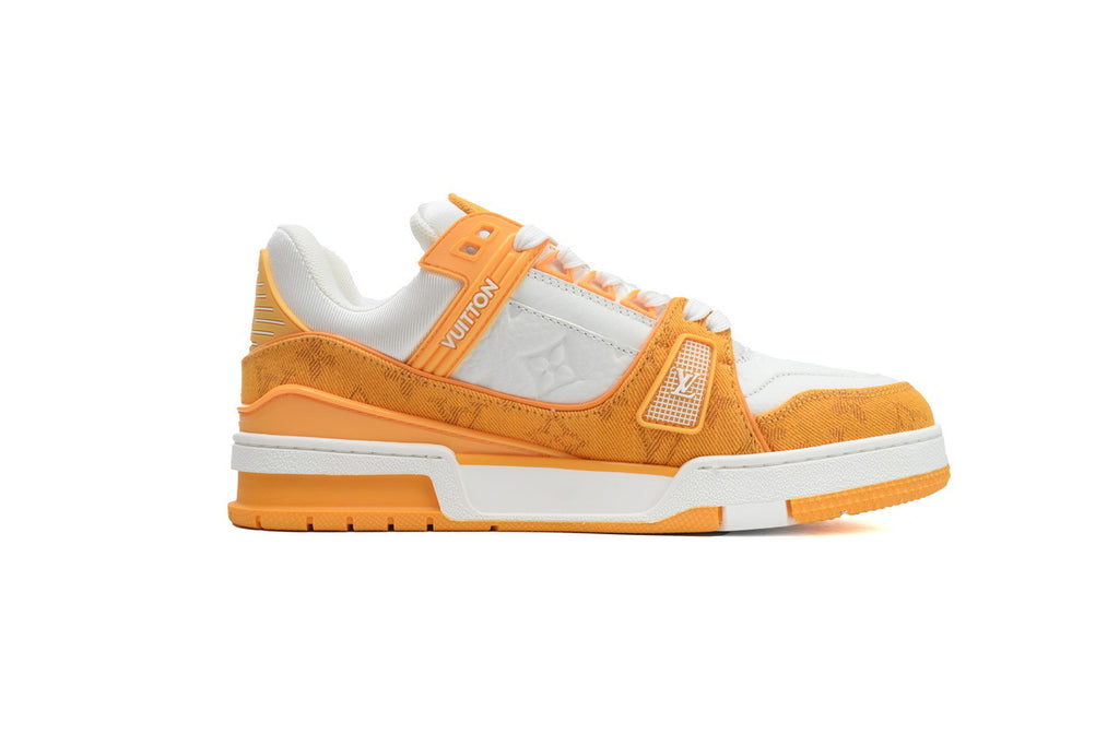 Louis Vuitton Trainer Yellow denim