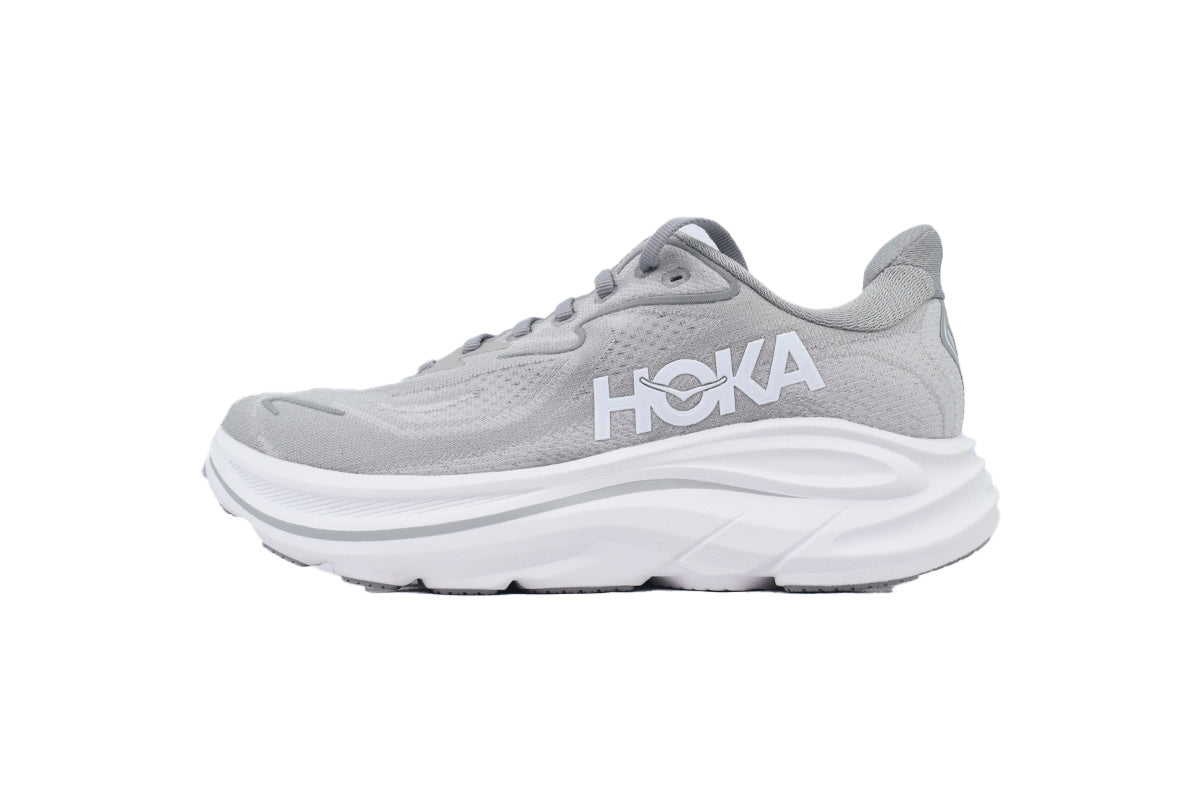 HOKA Clifton 10 Extra Wide 'Stellar Grey'