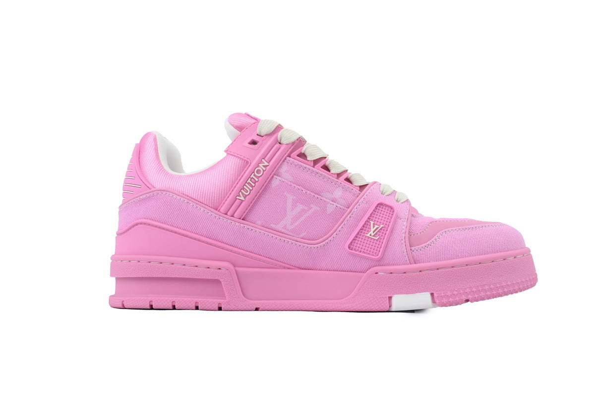 Louis Vuitton Trainer Pink Cowboy