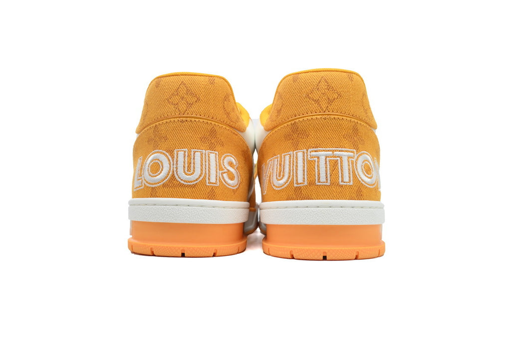 Louis Vuitton Trainer Yellow Velcro