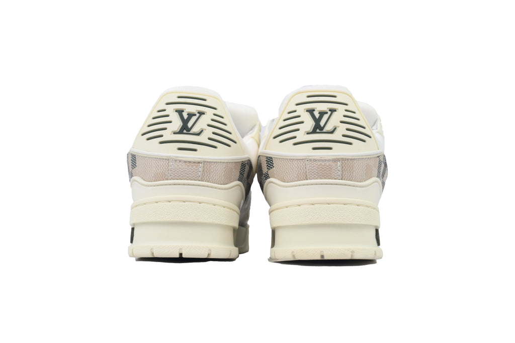 Louis Vuitton Trainer Grey White Grid