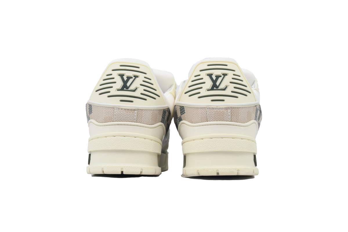 Louis Vuitton Trainer Grey White Grid