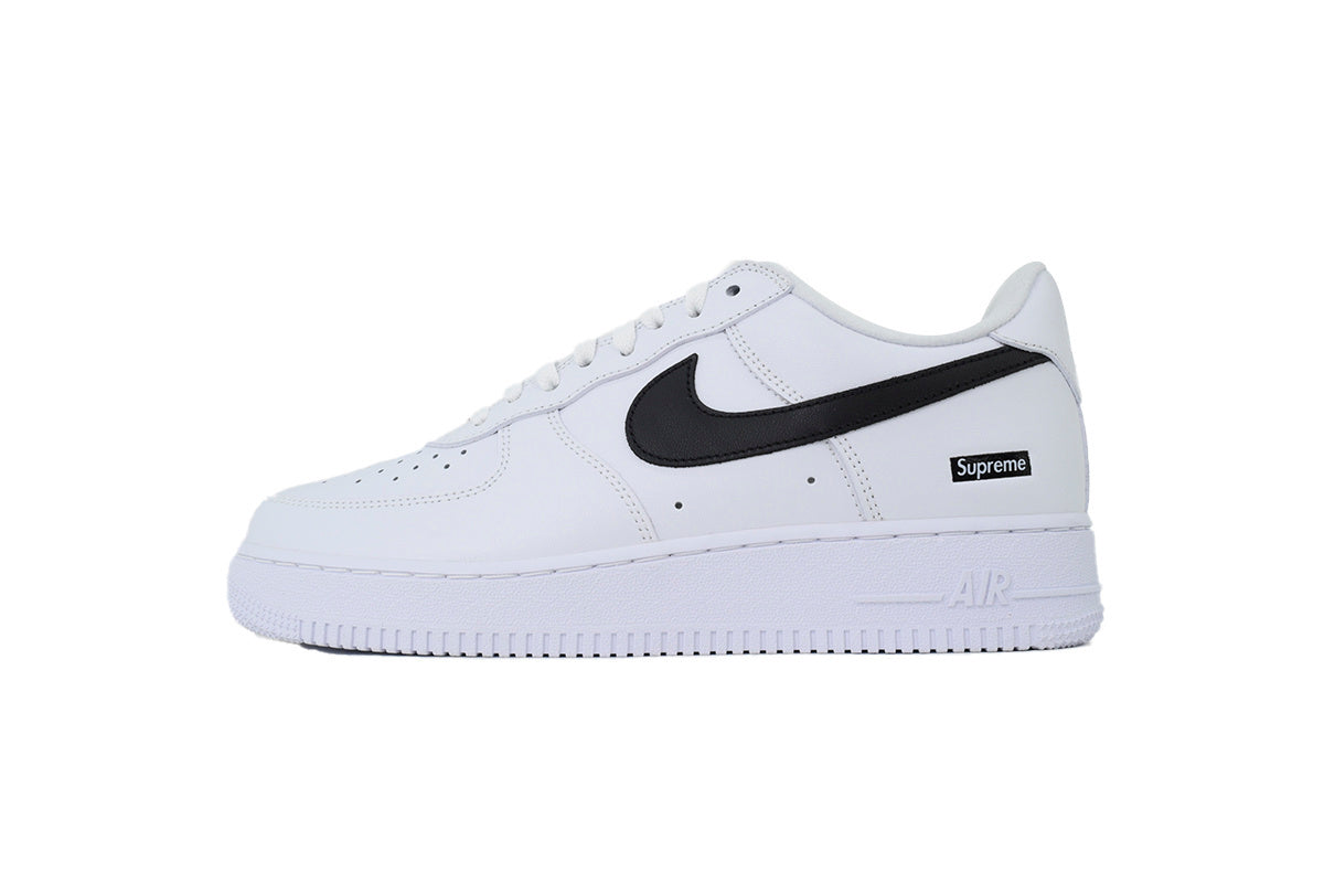 Supreme x Nike Air Force 1 Low 'Box Logo - White Black'