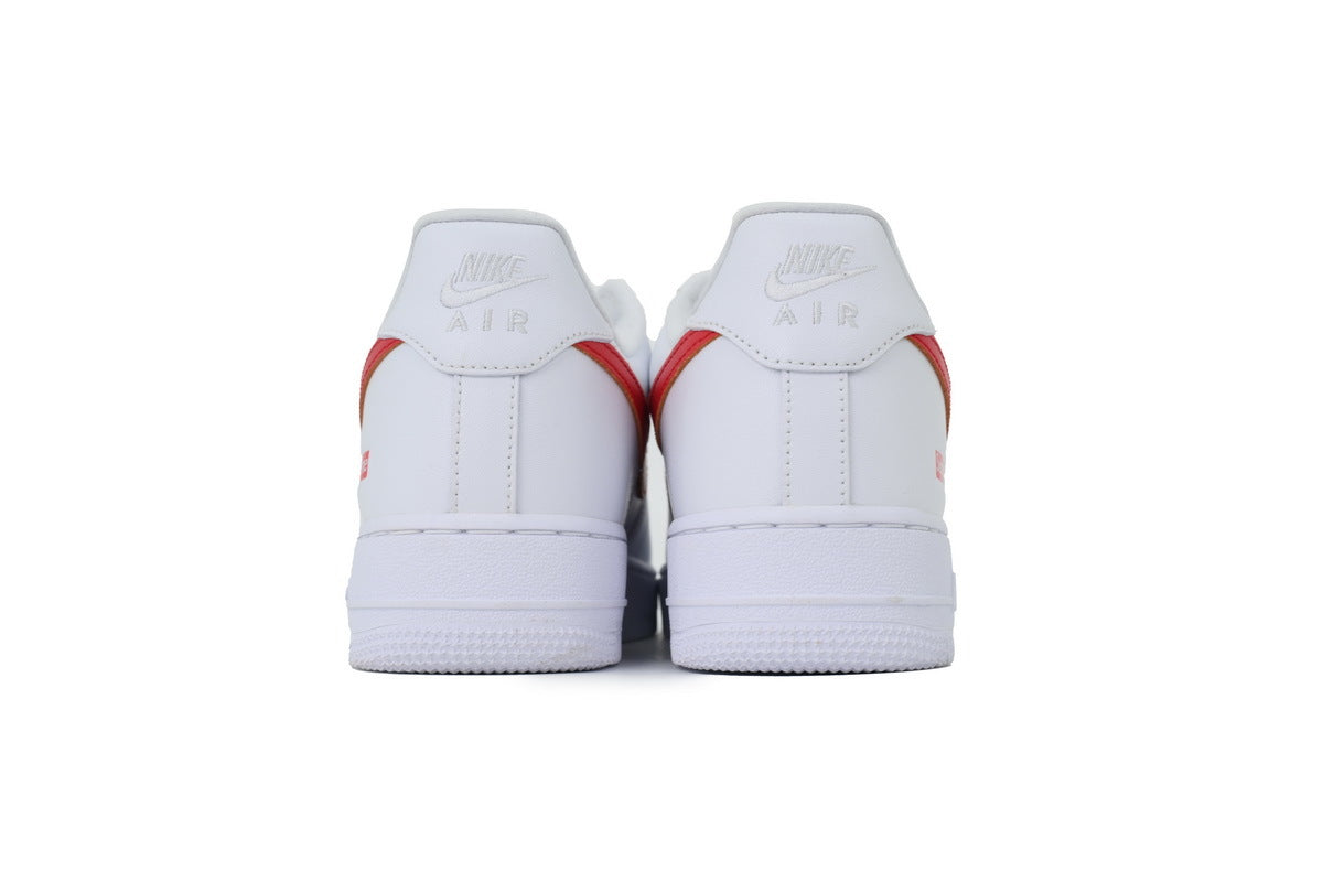 Supreme x Nike Air Force 1 Low'Box Logo-Speed Red'Shanghai Exclusive