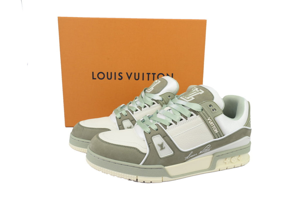 Louis Vuitton Trainer Frosted Green