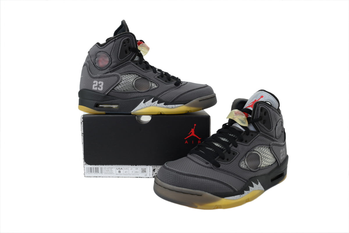 Off-White x Air Jordan 5 Retro SP 'Muslin'