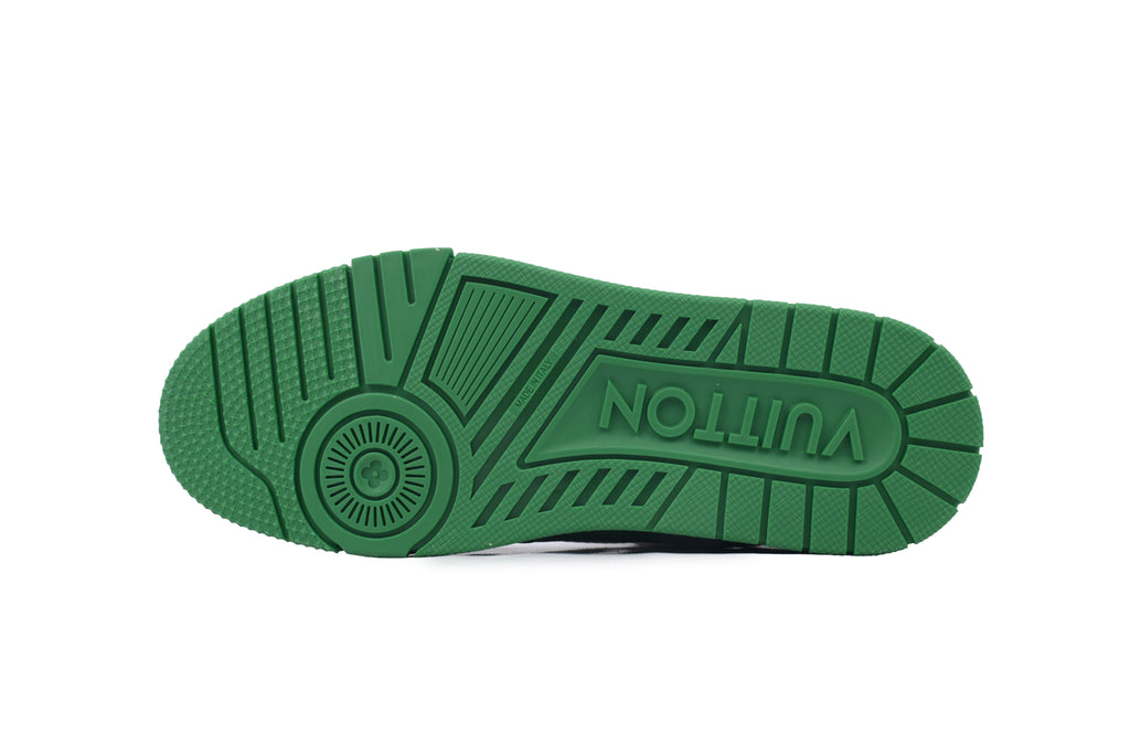 Louis Vuitton Trainer White Green