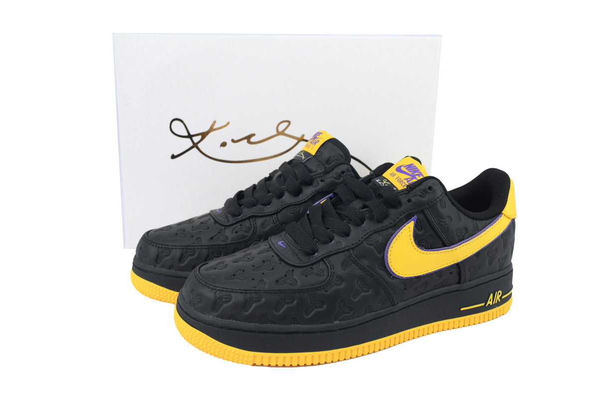 Kobe Bryant x Nike Air Force 1 Low 'Lakers Away - Numbered'