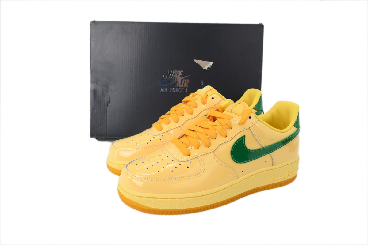 Nike Air Force 1 Low 'Patent Leather Topaz Gold'