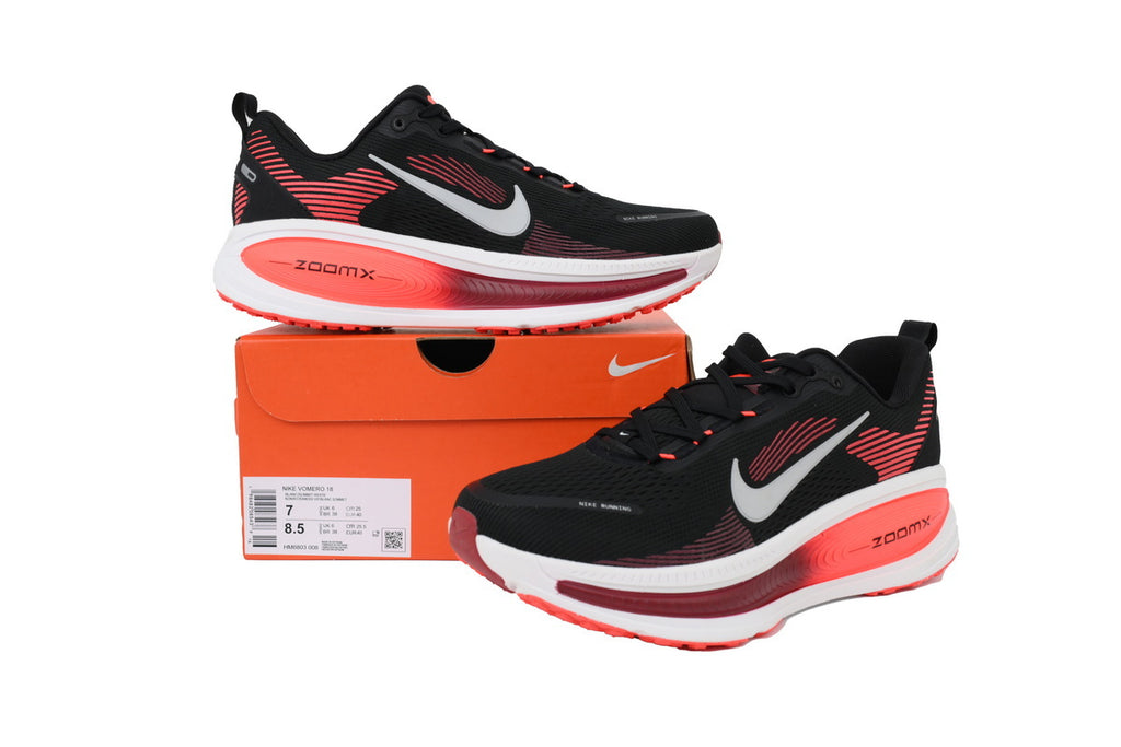 Nike Vomero 18 'Black Bright Crimson'