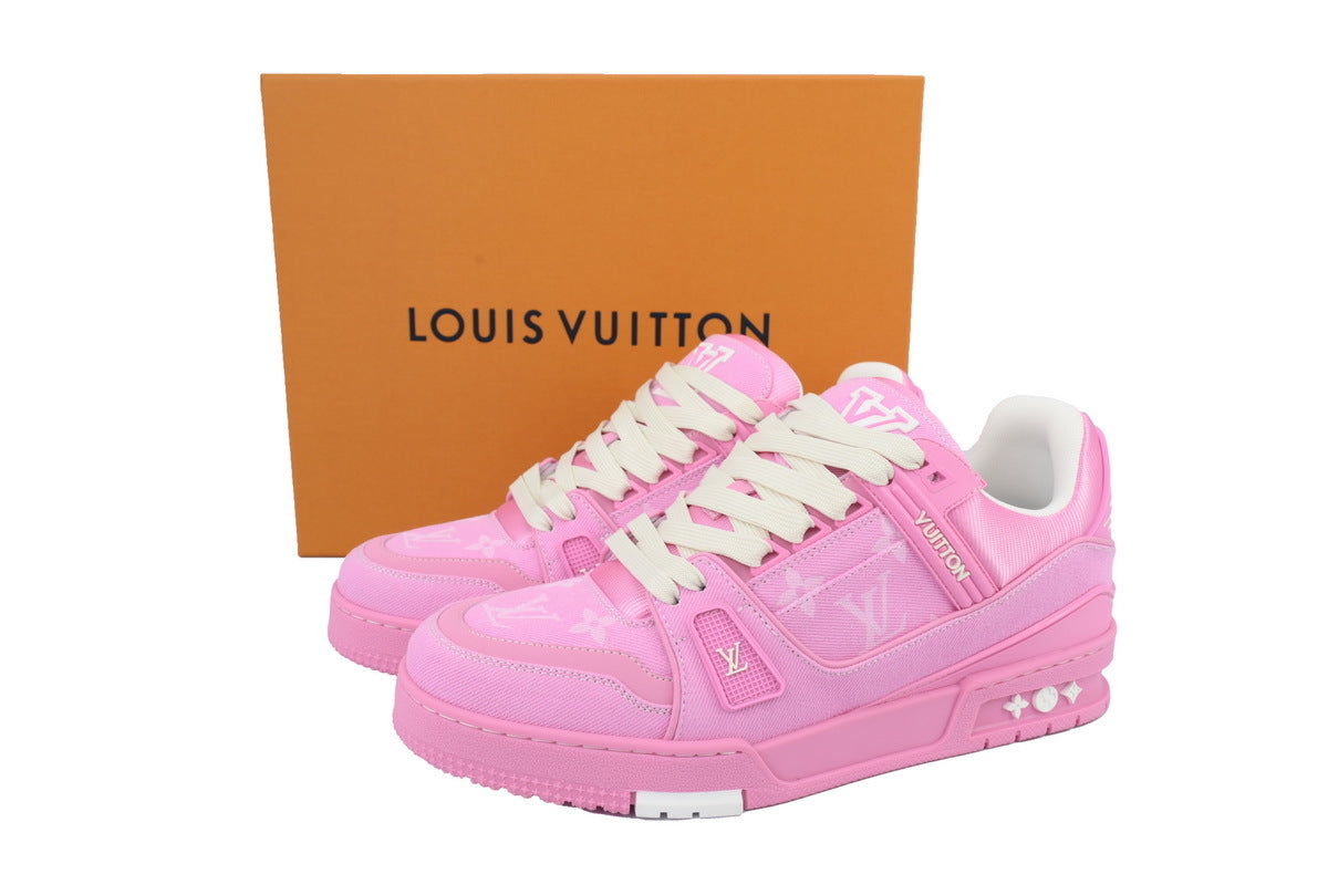 Louis Vuitton Trainer Pink Cowboy