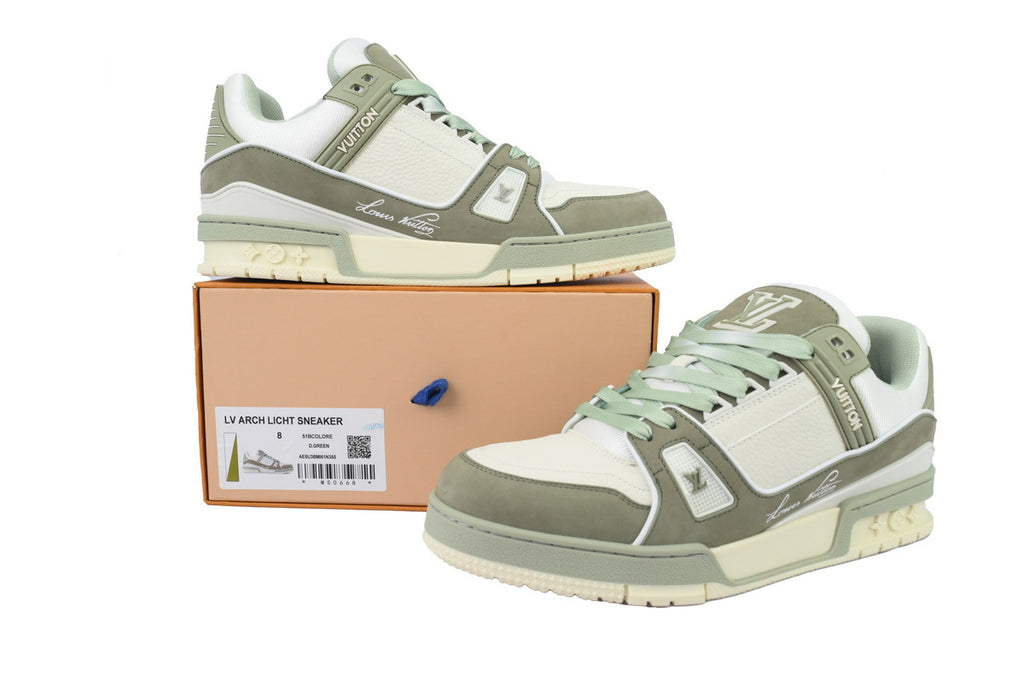 Louis Vuitton Trainer Frosted Green