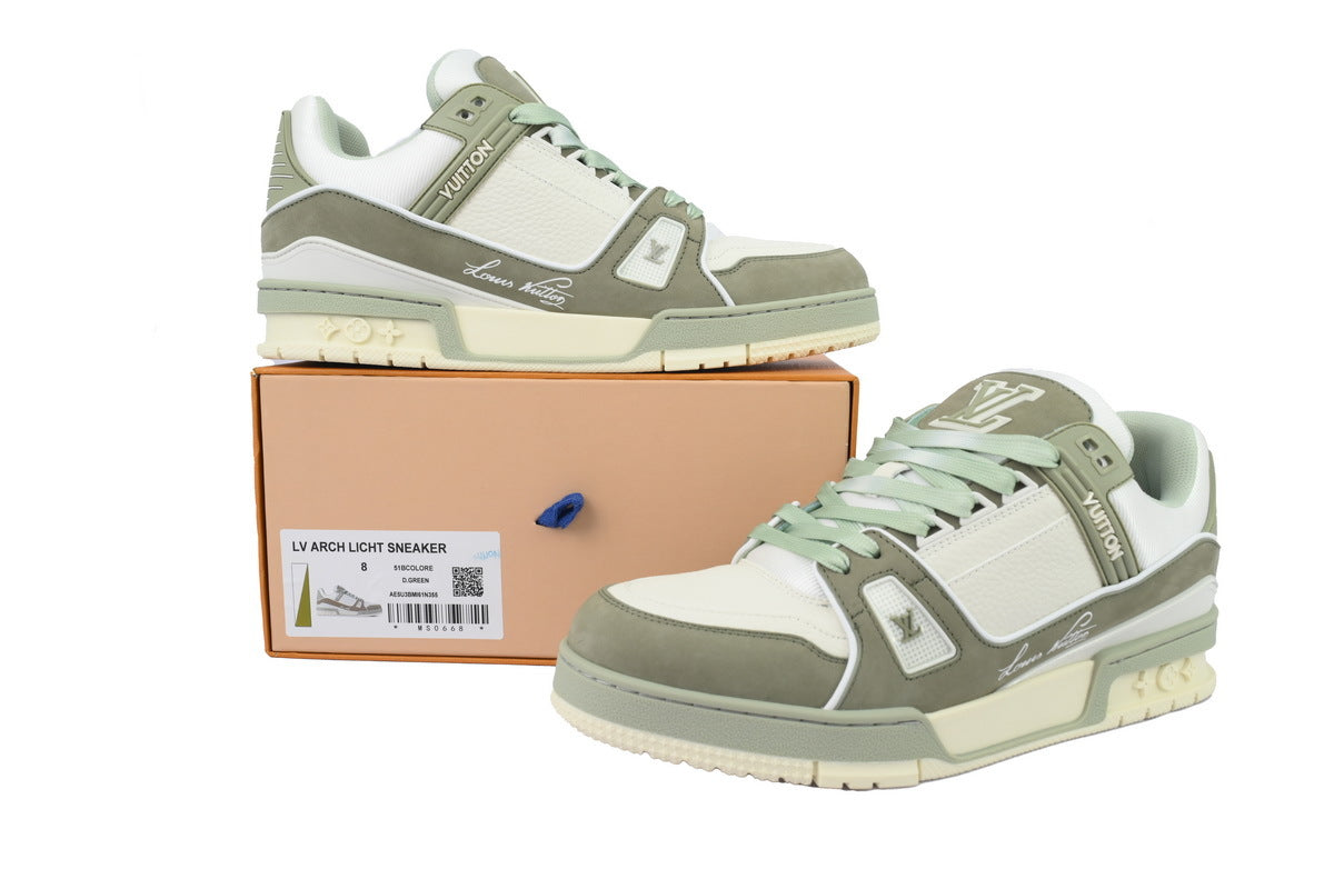 Louis Vuitton Trainer Frosted Green