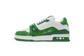 Louis Vuitton Trainer White Green