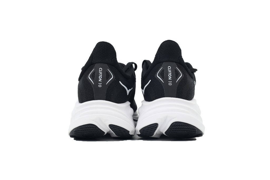 HOKA Wmns Clifton 10 Wide 'Black White'
