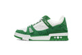 Louis Vuitton Trainer Green Denim
