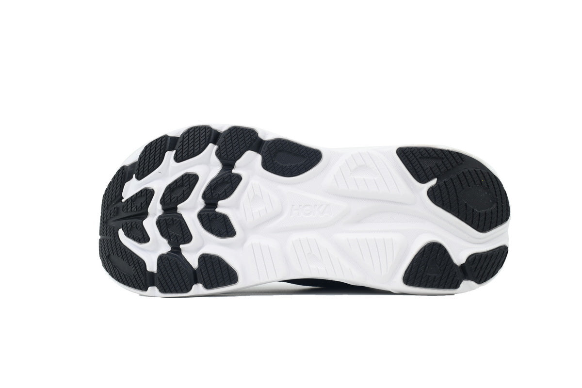 HOKA Wmns Clifton 10 Wide 'Black White'