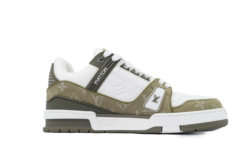 Louis Vuitton Trainer Military Green Cowboy