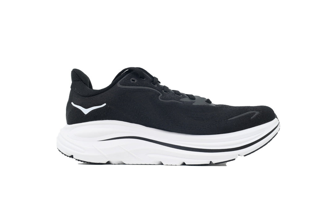HOKA Wmns Clifton 10 Wide 'Black White'
