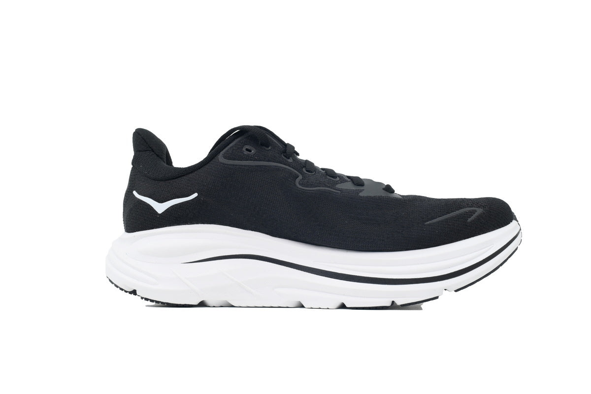 HOKA Wmns Clifton 10 Wide 'Black White'