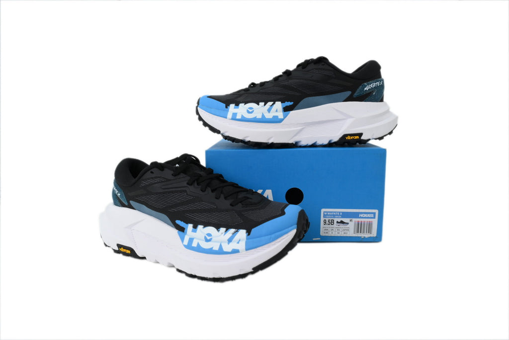 Hoka Mafate X "Black/Skyward Blue"