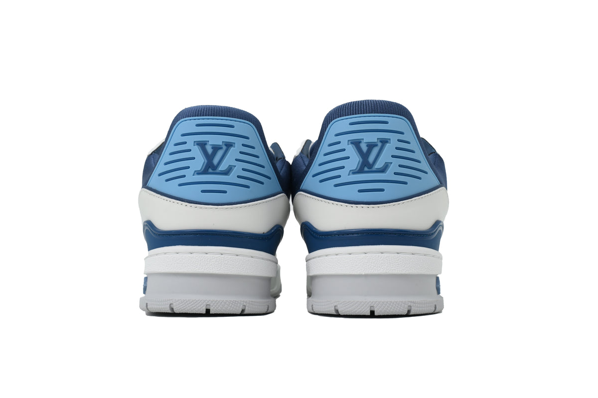 Louis Vuitton Trainer New White Blue