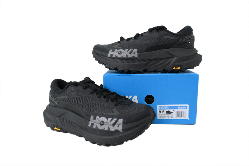 HOKA Mafate X 'Black Satellite Grey'