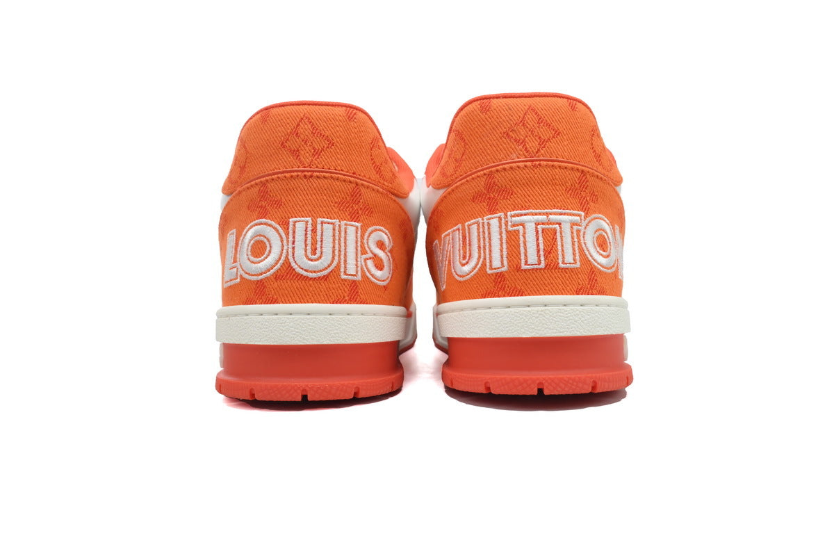 Louis Vuitton Trainer Orange Velcro